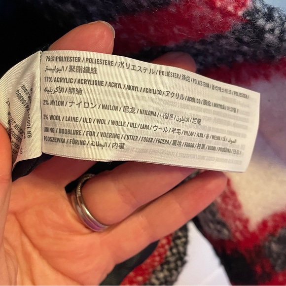 Abercrombie Heritage Wool Blend Plaid Coat - Picture 9 of 10